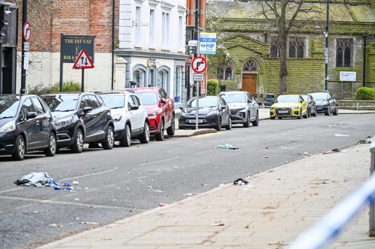 Man arrested for attempted murder after seven injured in Derby car attack