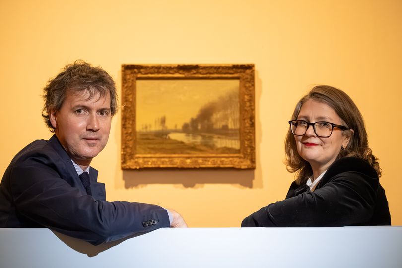 Rare Monet masterpiece unveiled at Blackpool art gallery