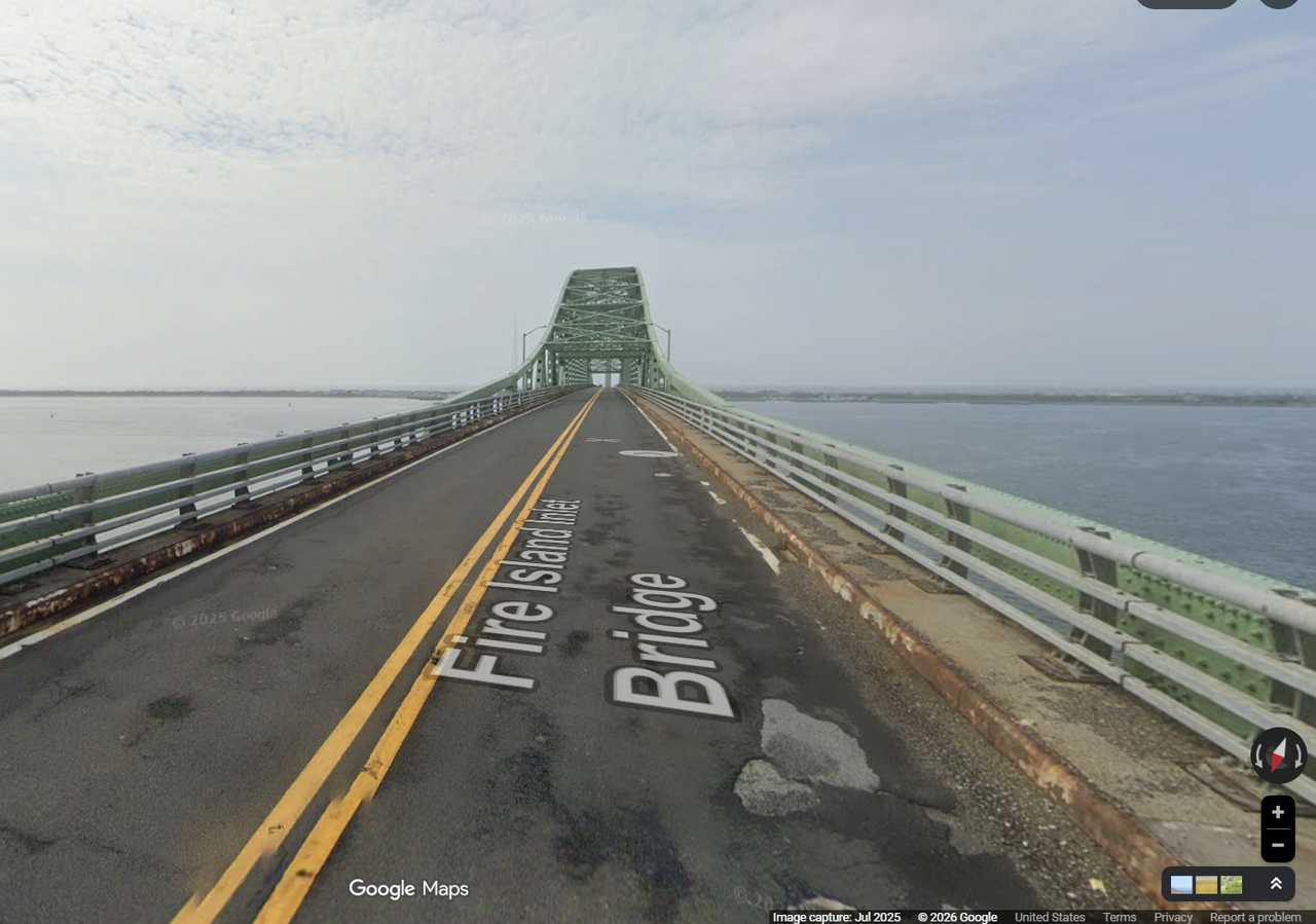 Fire Island Inlet Bridge cut to one lane