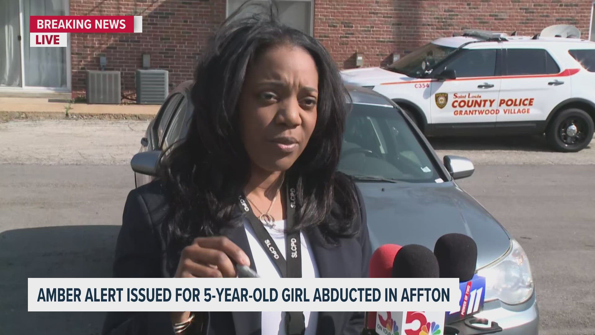 AMBER alert: 5-year-old girl abducted in stolen vehicle in Affton