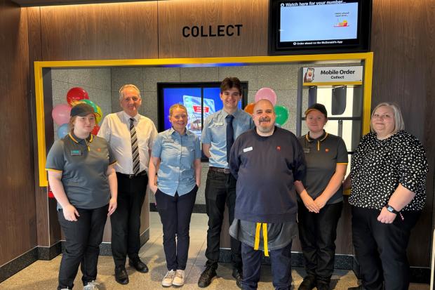 Redesigned Flintshire McDonald's reopens with upgraded facilities