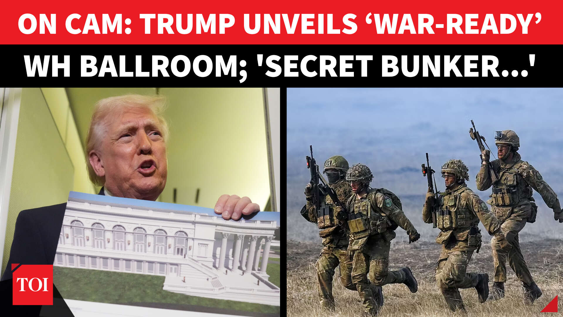 Trump finally reveals ‘bulletproof’ White House ballroom with secret ...