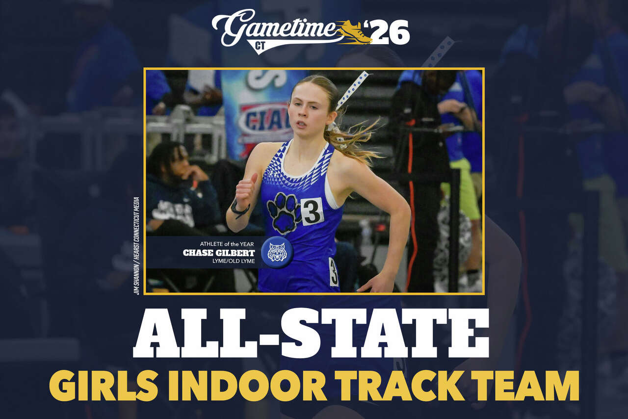 The 2025-2026 GametimeCT All-State girls indoor track and field team