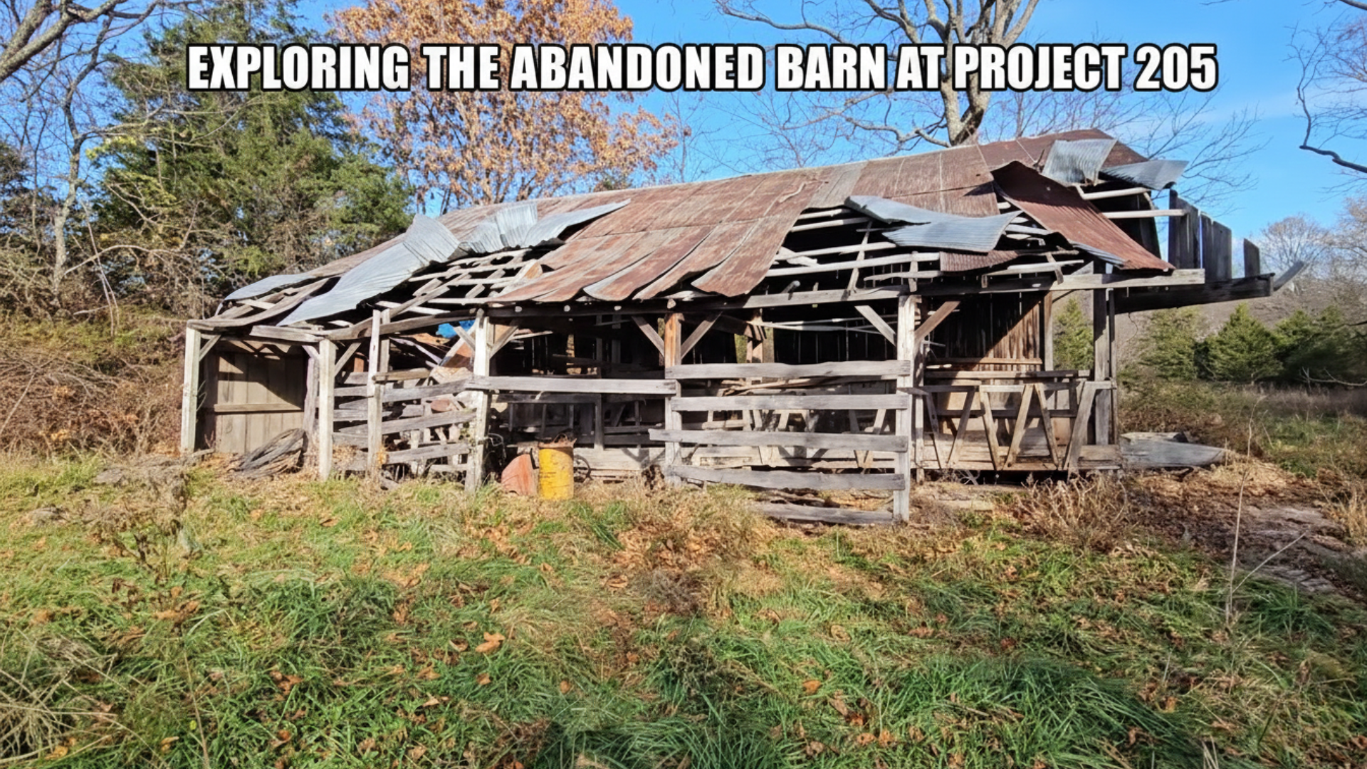 First look inside an abandoned barn filled with hidden treasures