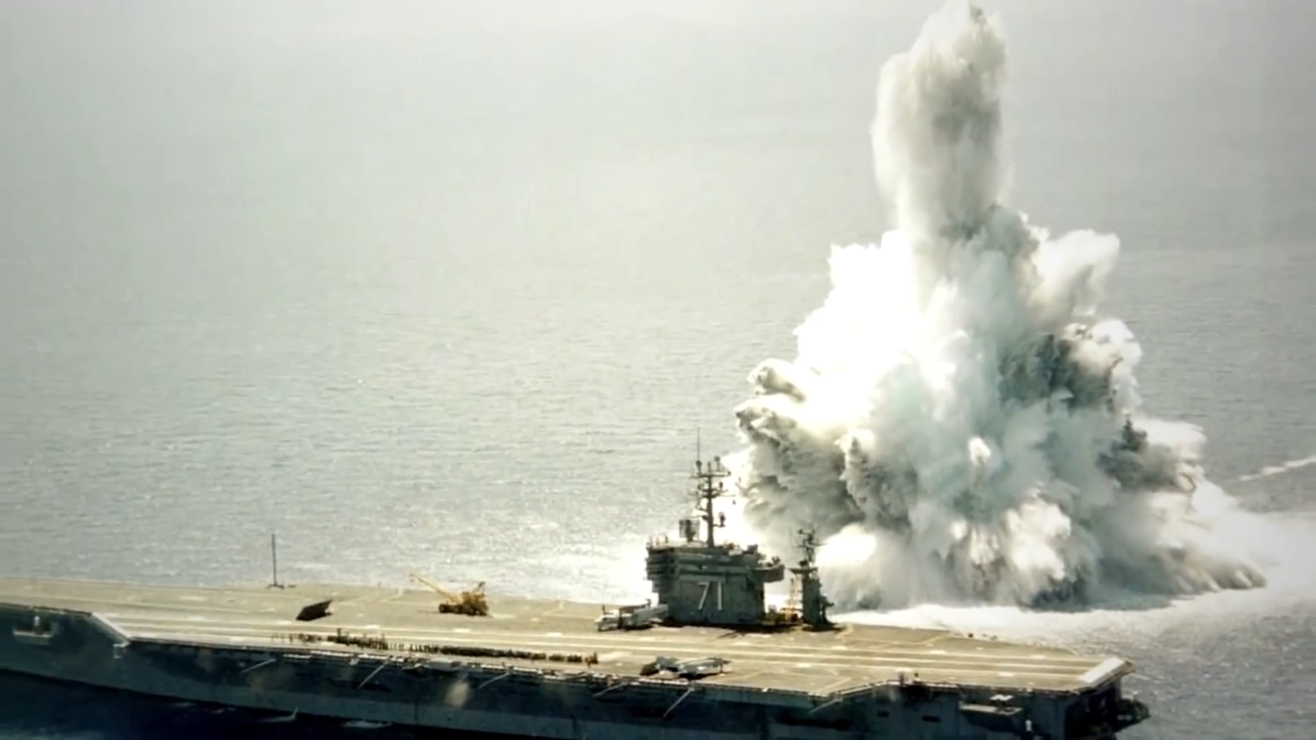 The US Navy blew up its own $17 billion aircraft carrier