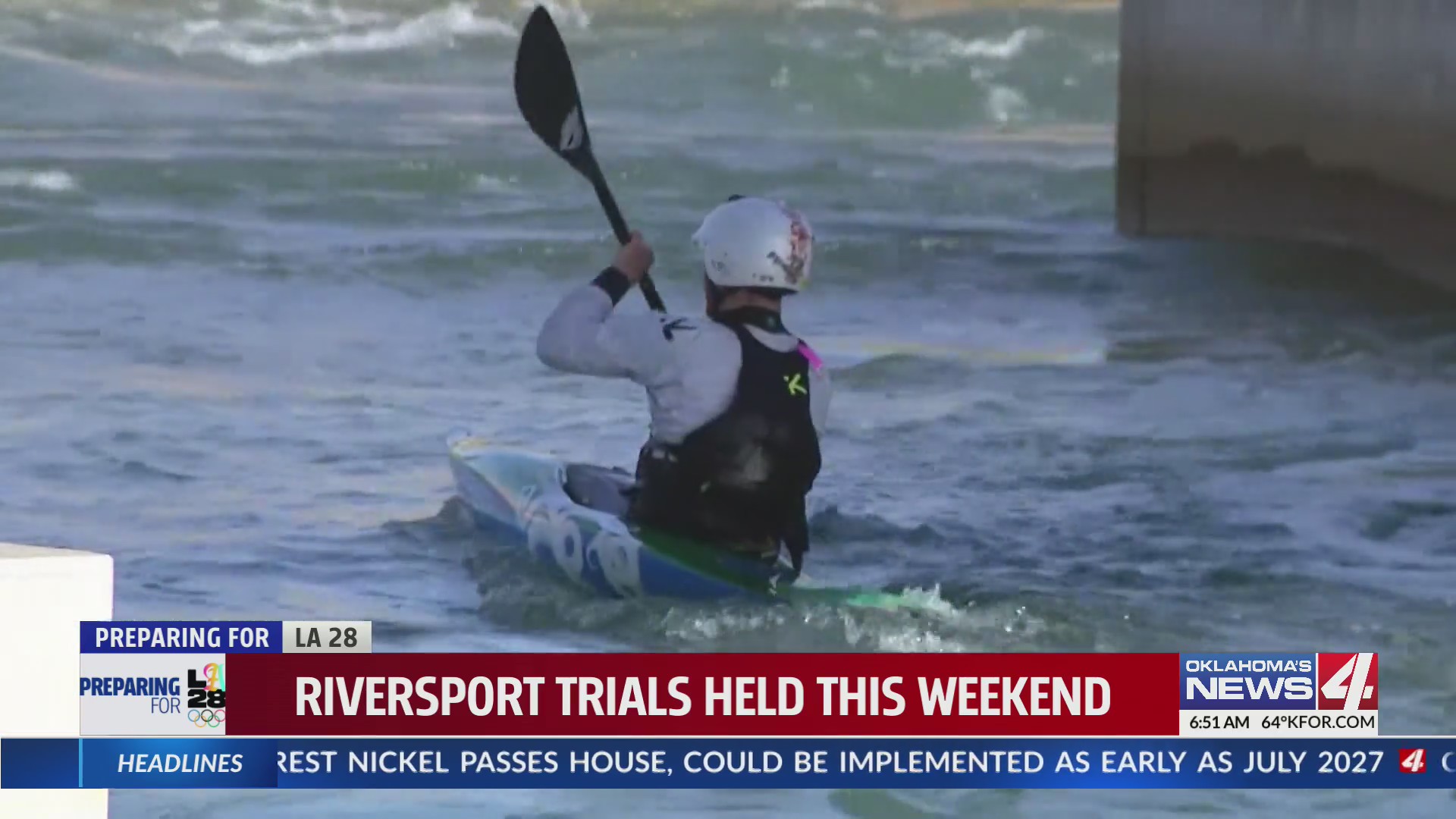 Riversport hosted ICF Canoe Slalom World Ranking competition
