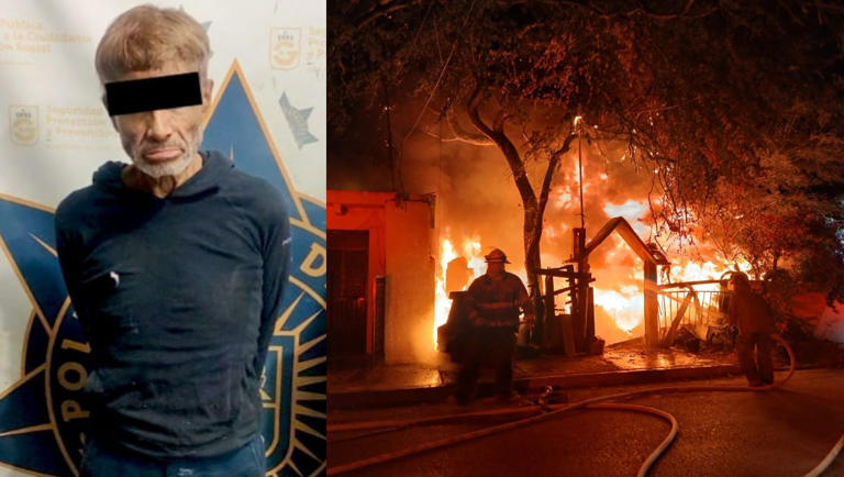 Arrestan a hombre por incendiar casa y amenazar a su familia en ...