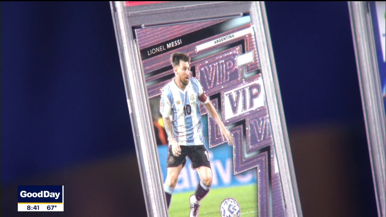 Rare Lionel Messi cards up for auction | Watch