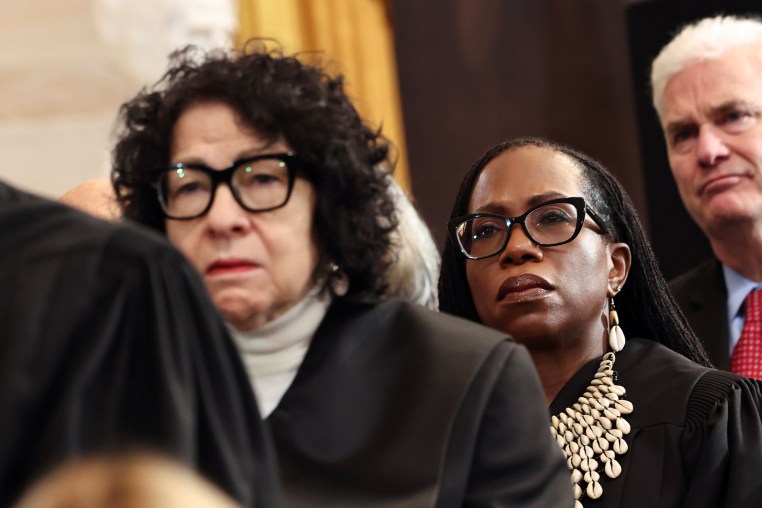 Justices Sotomayor and Jackson dissent from Supreme Court leaving an 