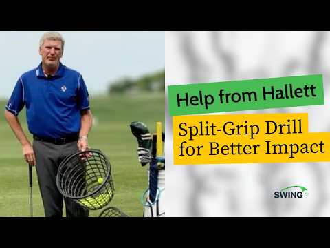Fix your impact with this split-grip drill | Joe Hallett golf tip
