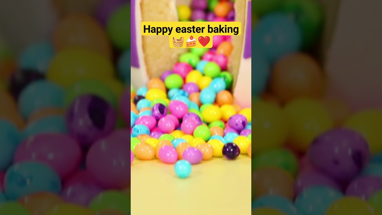 I baked Easter egg cookie cakes... the designs got crazy