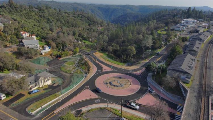 $13.1M roundabout project on SR 49 in Auburn complete, boosting safety ...