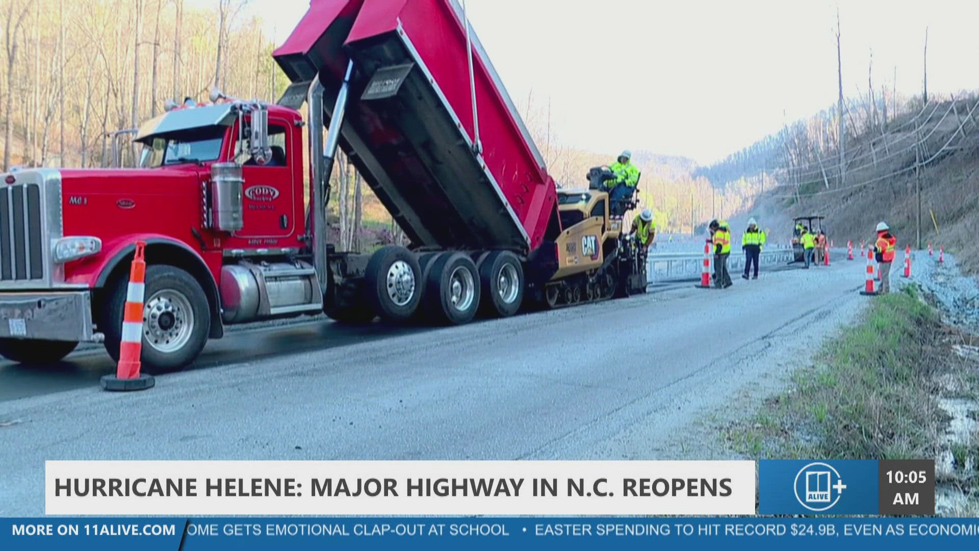 Major North Carolina highway reopens after 18 months
