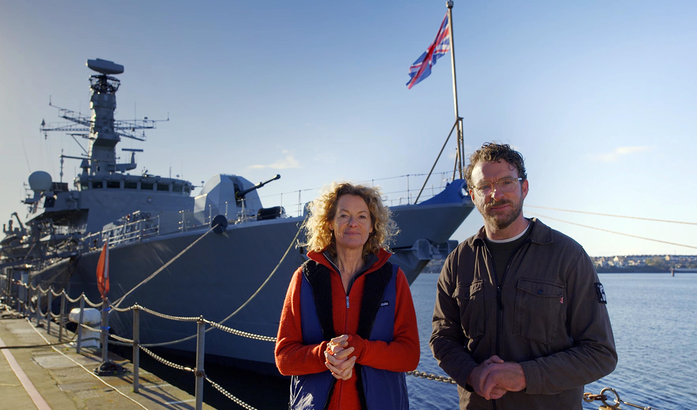 'Dramatic' documentary to show Royal Navy warship track Russian ...