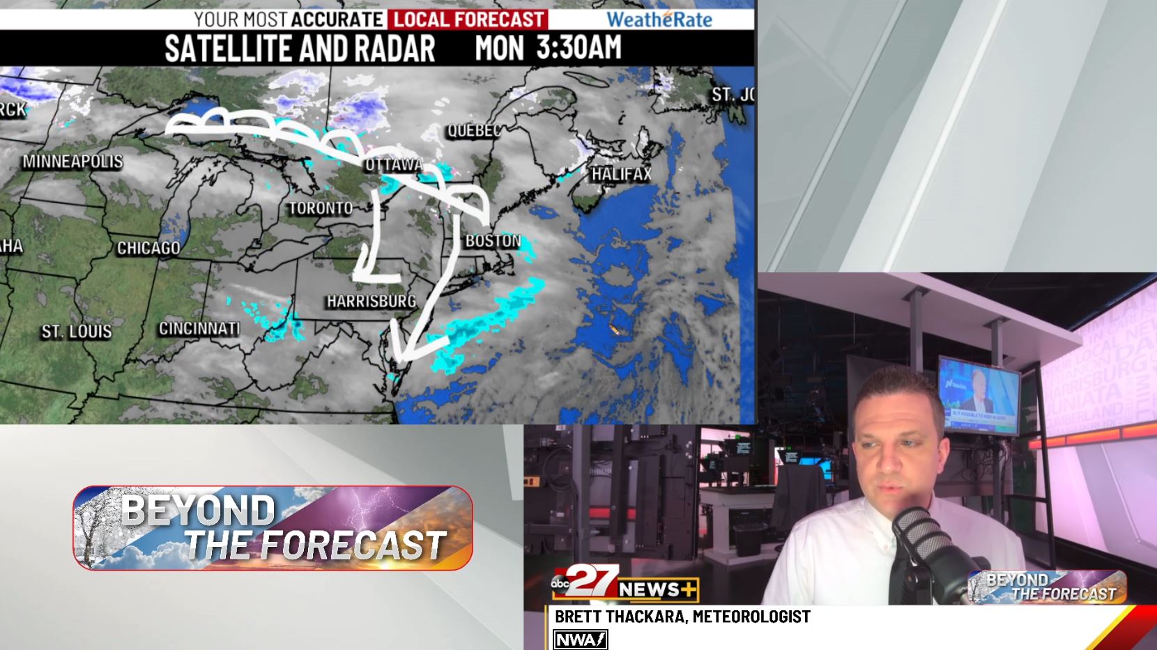 Brett's Monday beyond the forecast