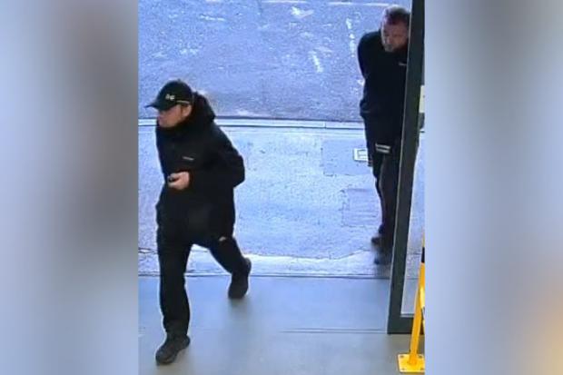 Search for two men in connection with Oldham B&Q theft