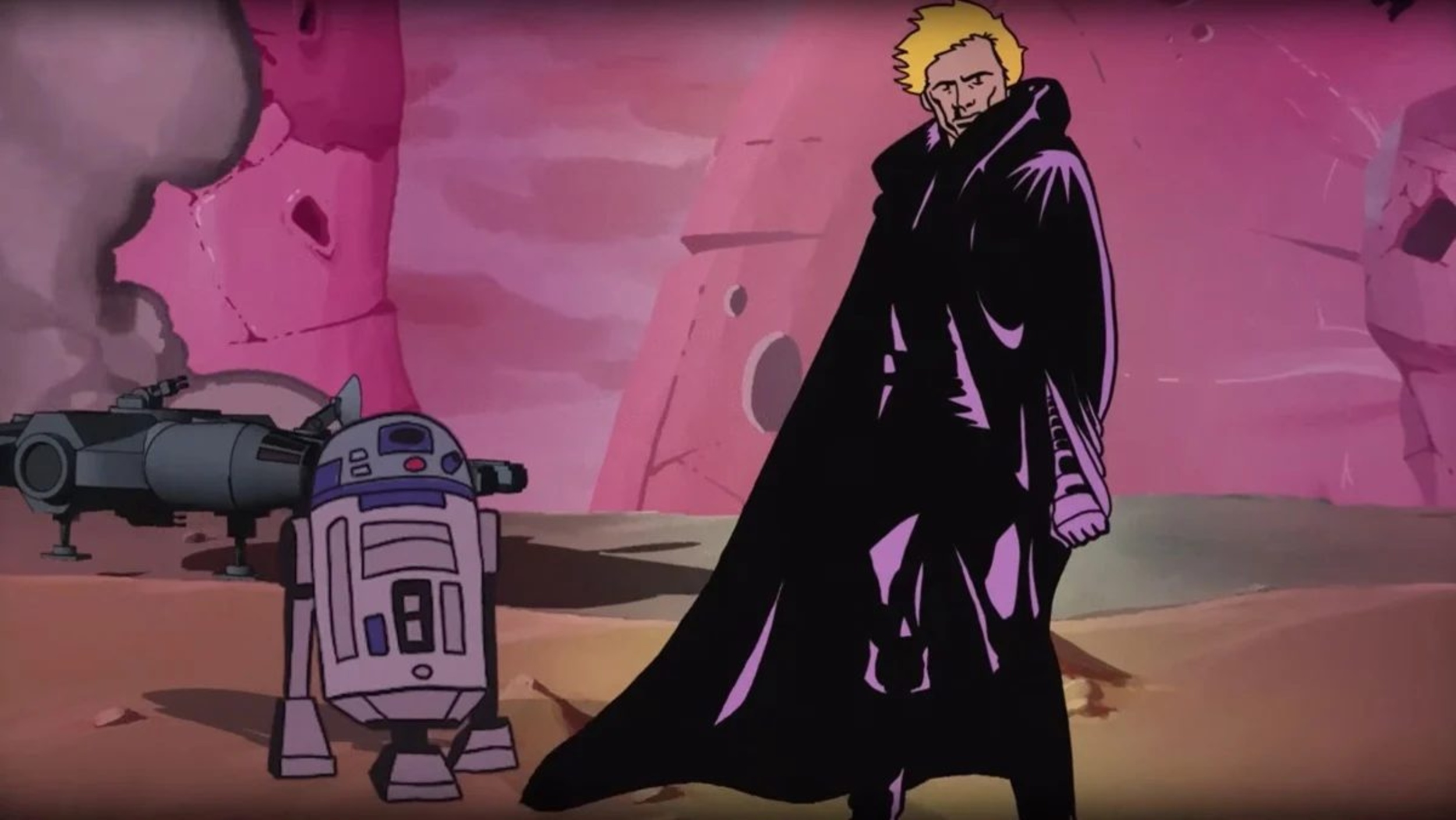 Fan-made animation brings iconic '90s 'Star Wars' comic to life