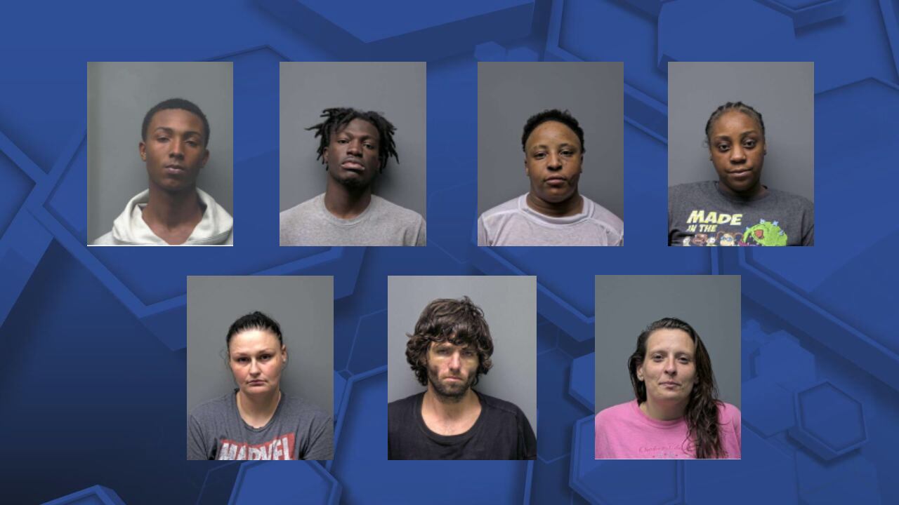 Drug, robbery charges among 7 arrested in Phenix City warrant sweep