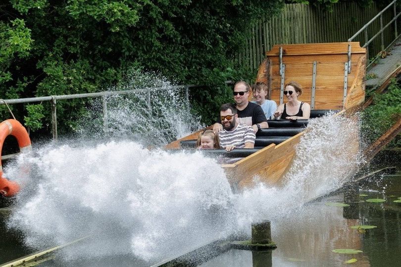 UK's oldest theme park water ride with £1 offer an hour from Birmingham