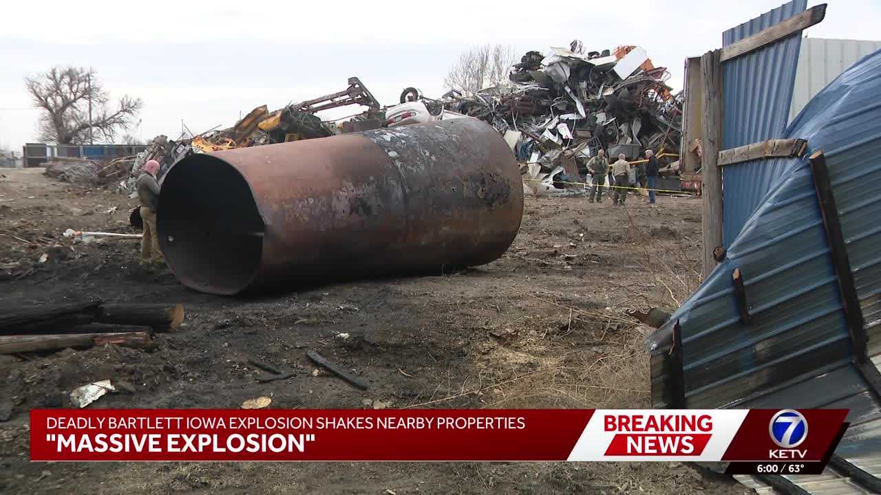 Council Bluffs man dies after explosion at Iowa salvage yard, deputies say