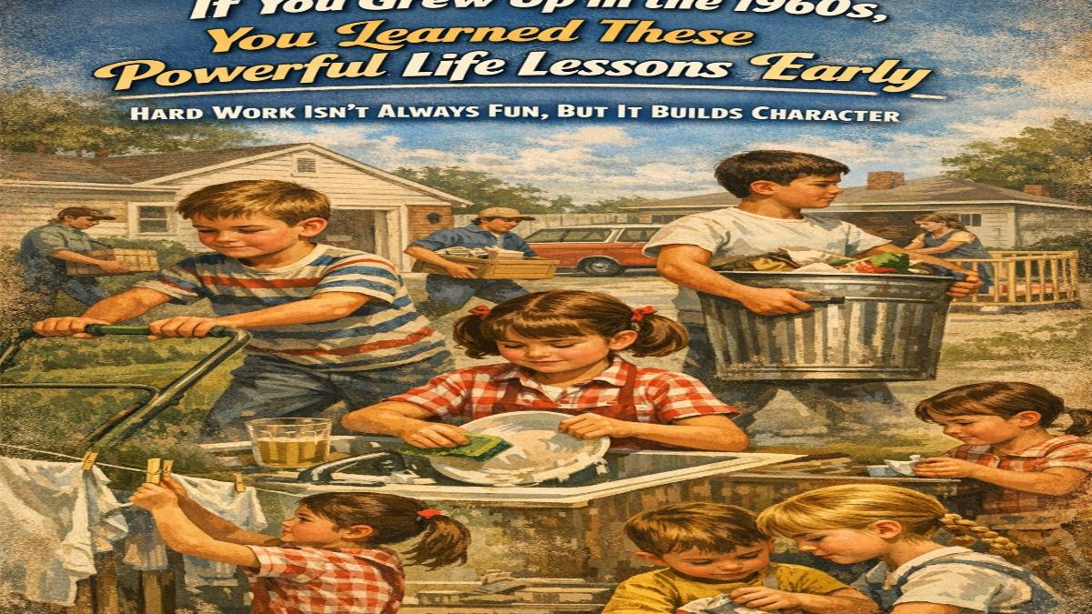 If you grew up in the 1960s, you learned these powerful life lessons early