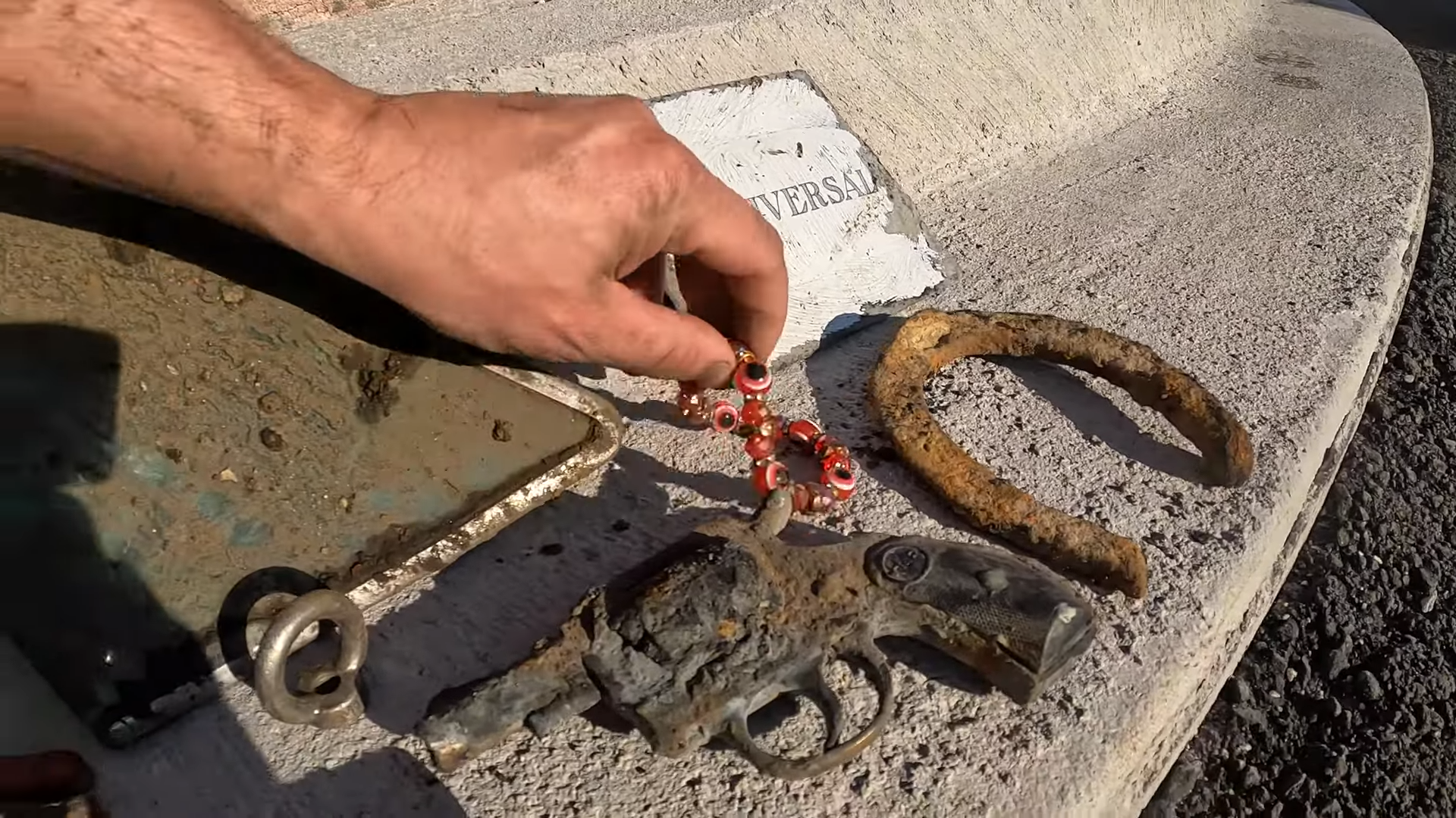 We found 2 guns and handcuffs in this river - but then it got worse