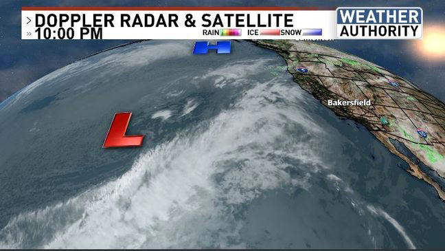 Weather pattern shifts as low-pressure system brings clouds, chance of ...