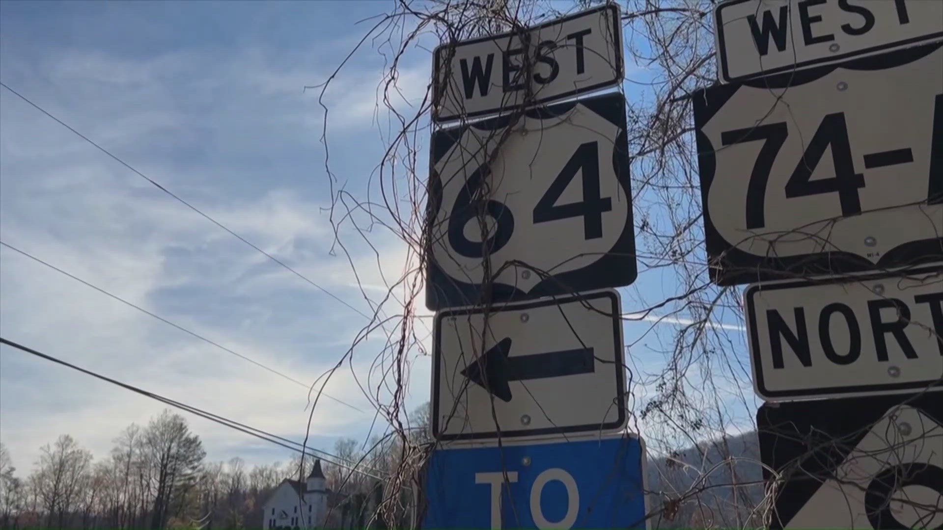 Section of Highway 64 reopens to public for first time since Hurricane ...