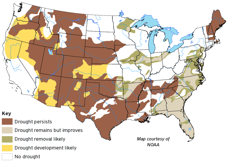 Texas Panhandle drought worsens as state reaches largest extent since ...