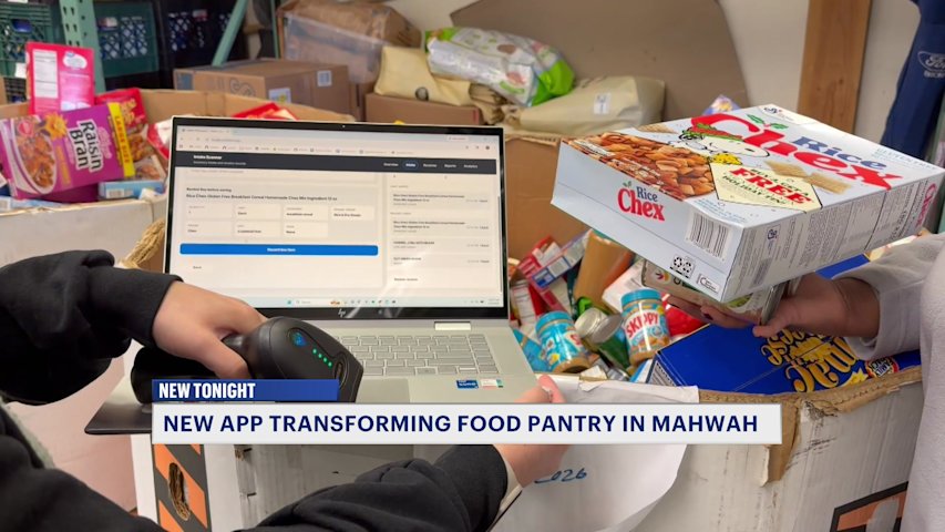 Ramapo College students use technology to streamline food pantry operations
