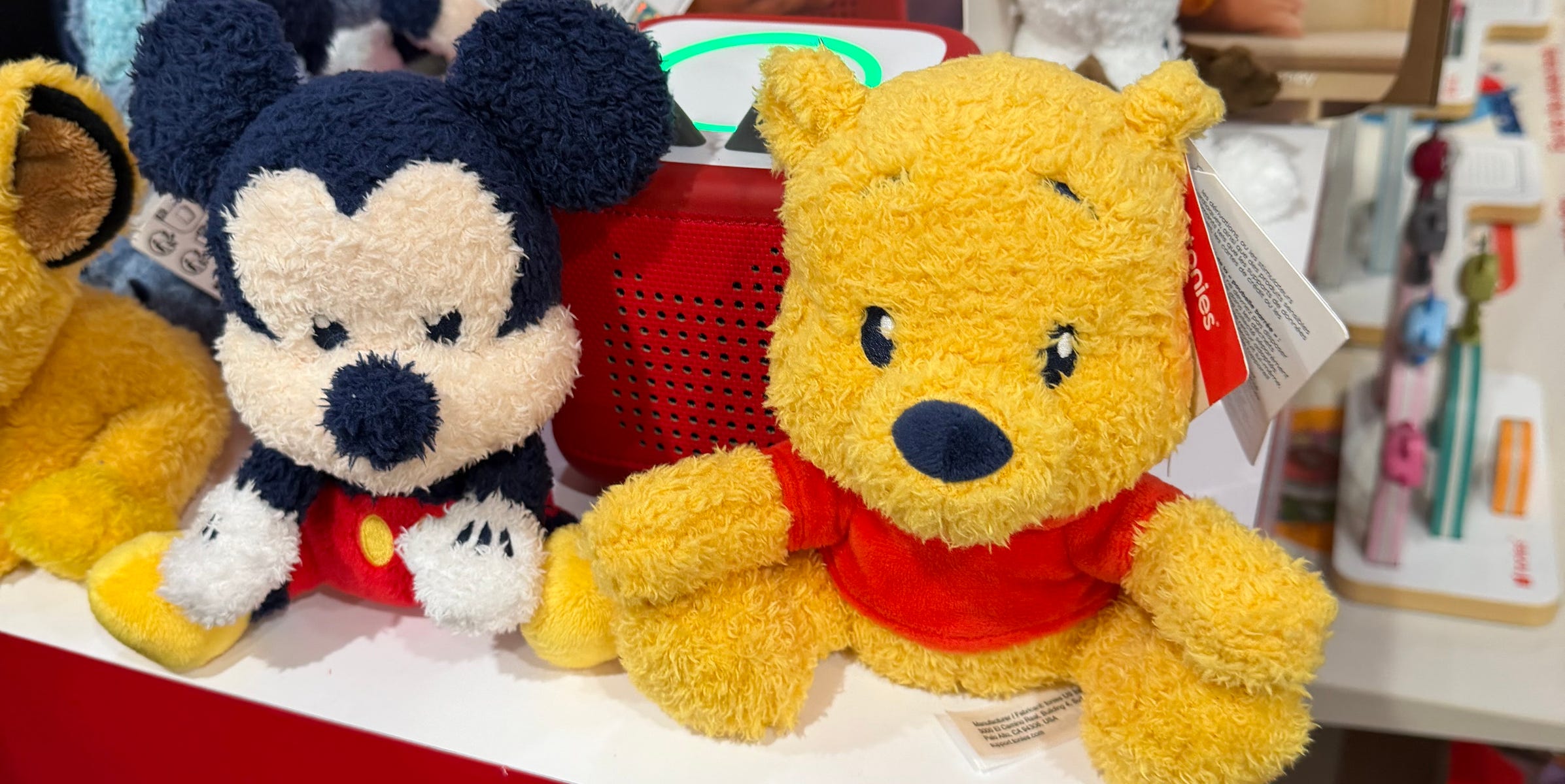 We got our hands on the new Disney cuddle Tonies—kids are loving them