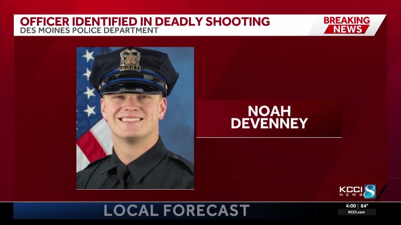 Des Moines police identify officer involved in fatal shooting of armed ...