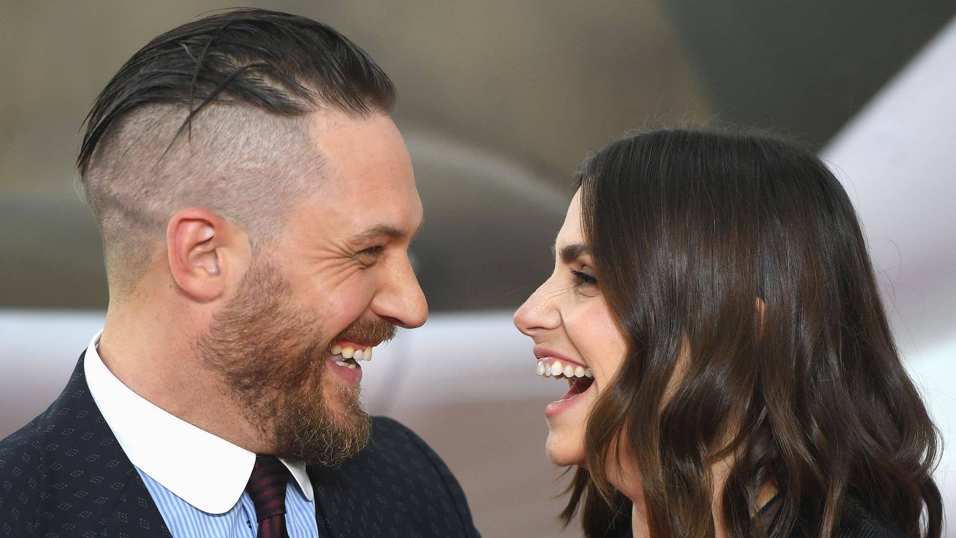 Tom Hardy and Charlotte Riley's incredibly rare red carpet couple ...