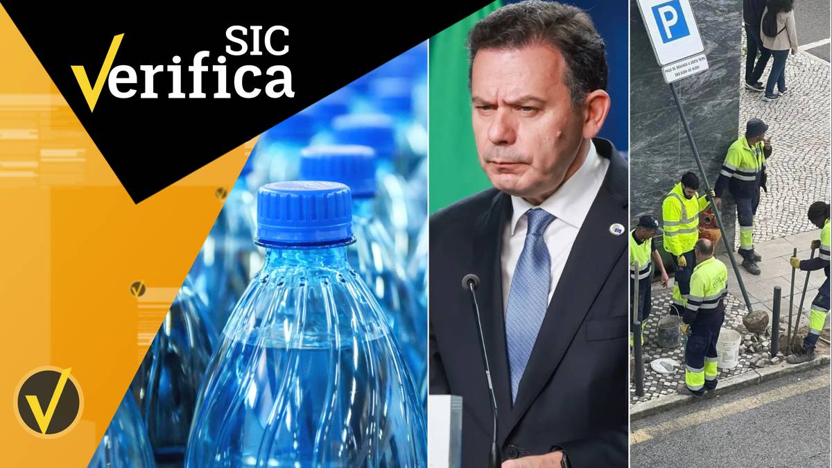 Garrafas de água mais caras, a promessa (adiada) de Montenegro e cinco ...