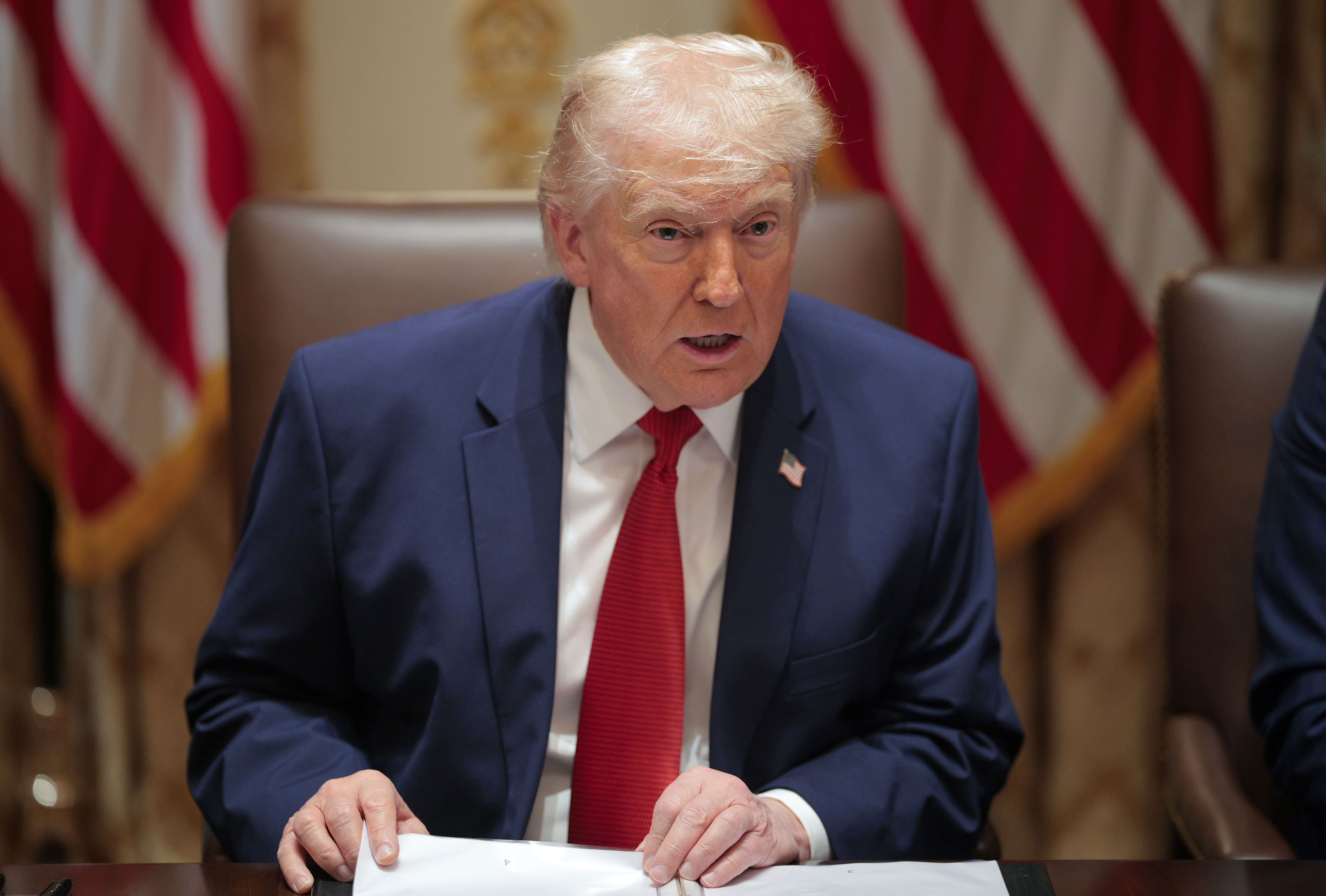 Donald Trump's approval rating dips to new second-term low: Poll