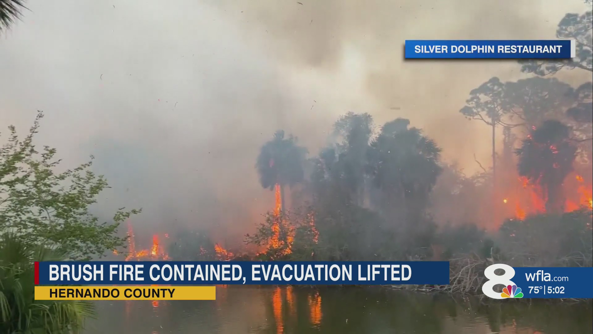 Hernando residents help each other to fight back brush fire