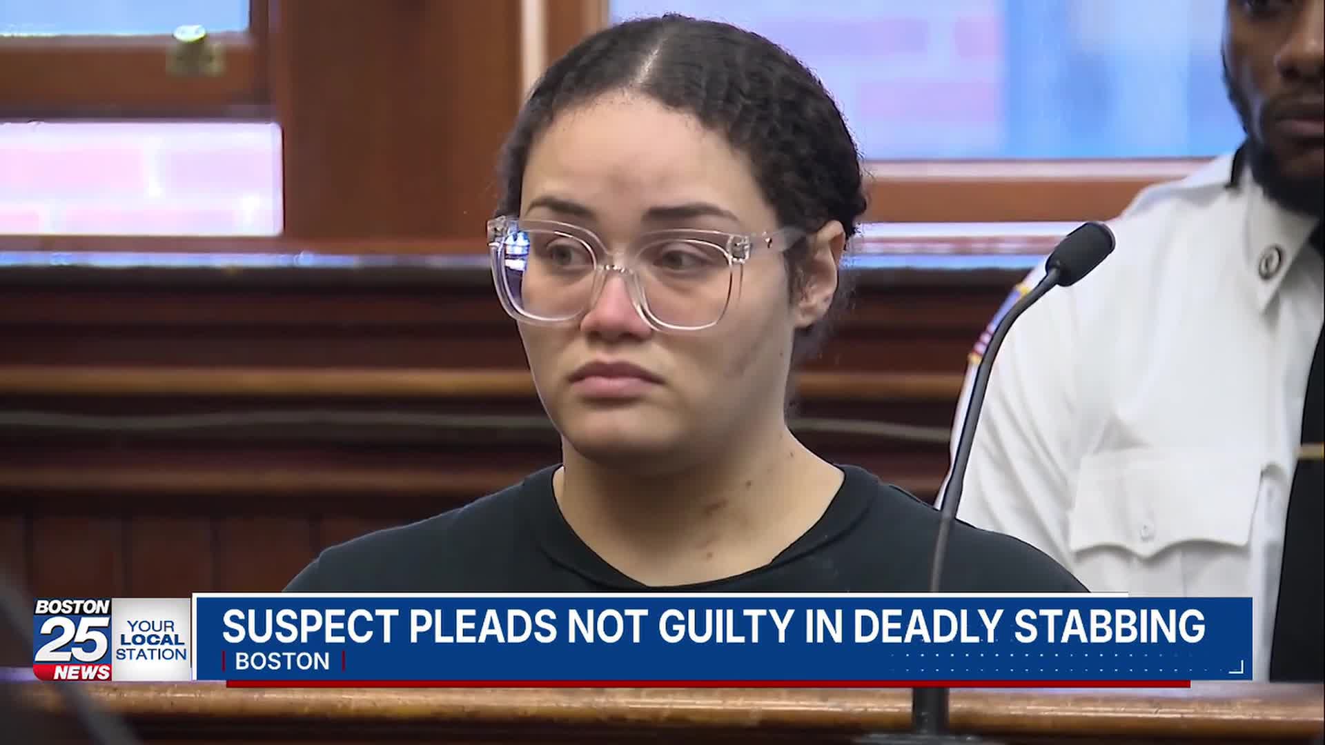 Woman arraigned on manslaughter charge in deadly Boston stabbing