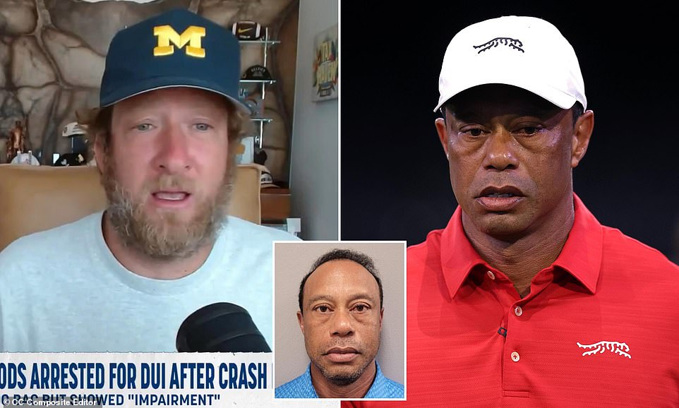Dave Portnoy calls for Tiger Woods to go to jail after DUI arrest