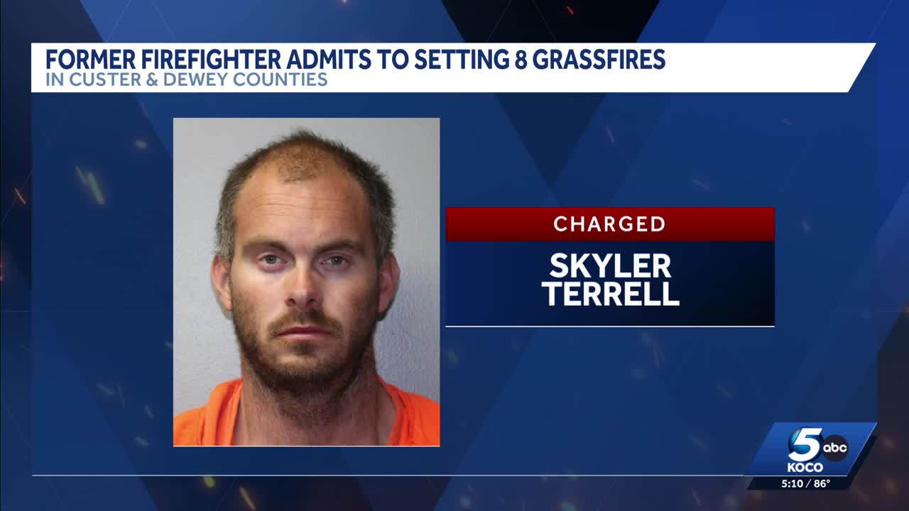 Man accused of setting multiple grass fires in Oklahoma says he 'misses ...