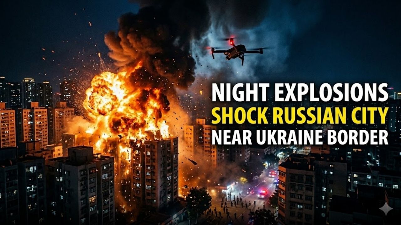 Drones from Ukraine target major Russian oil port