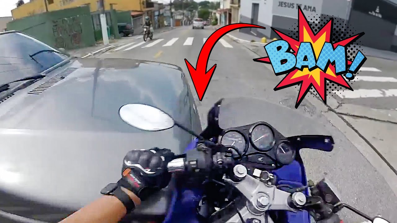 Reckless driver gets instant karma | Bikers vs angry people