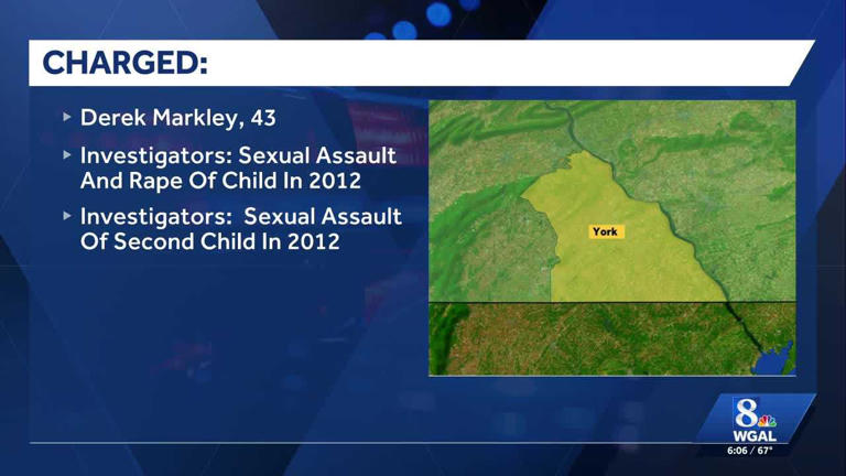 Police charge York County man with rape, sexual assault of children