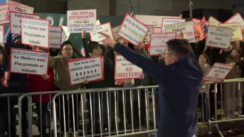 Protests heat up in Brooklyn over men's homeless shelter as ...