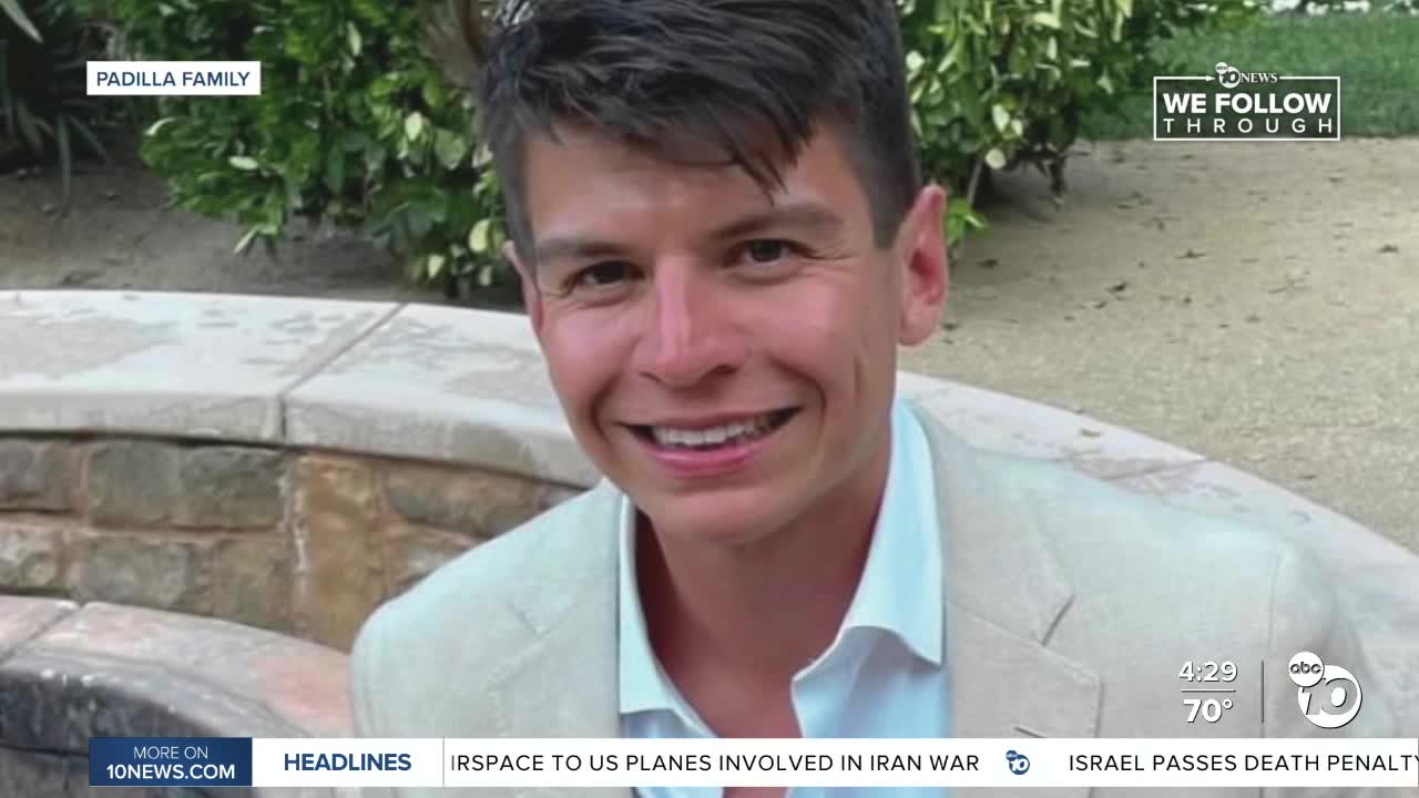 Chula Vista family mourns sudden death of son after losing police ...