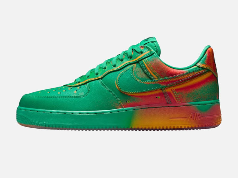 The Nike 'Heat Map' Air Force 1 looks like it's been caught in predator ...