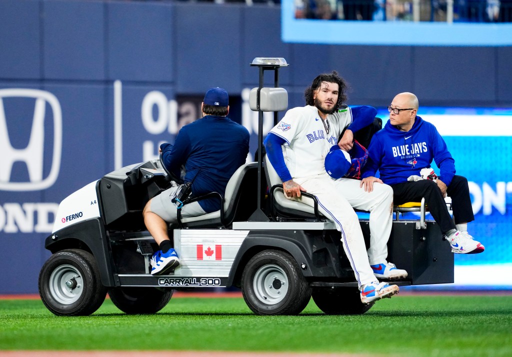 Blue Jays pitcher Cody Ponce carted off field with injury in first MLB ...