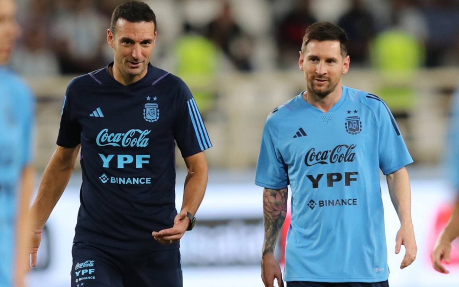 Scaloni says Messi to start for Argentina in World Cup send-off
