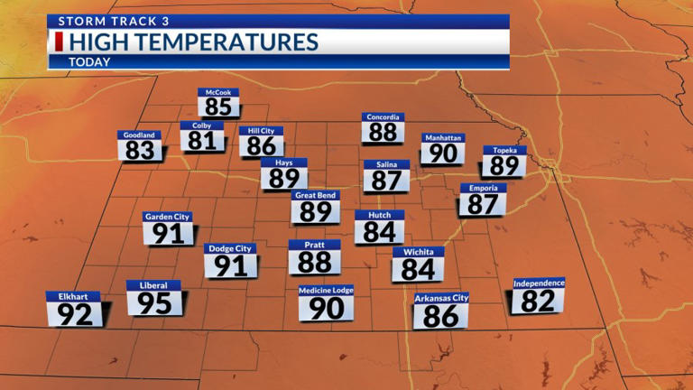 Storm Track 3 forecast: Storm chances increase this week, up and down temps