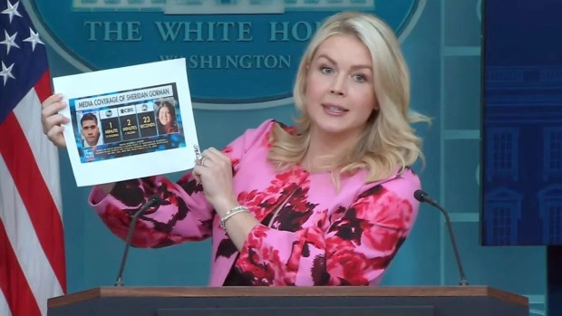 Karoline Leavitt says press secretary job keeps her up at 3 AM, doomscrolling the news | Video<br><br>