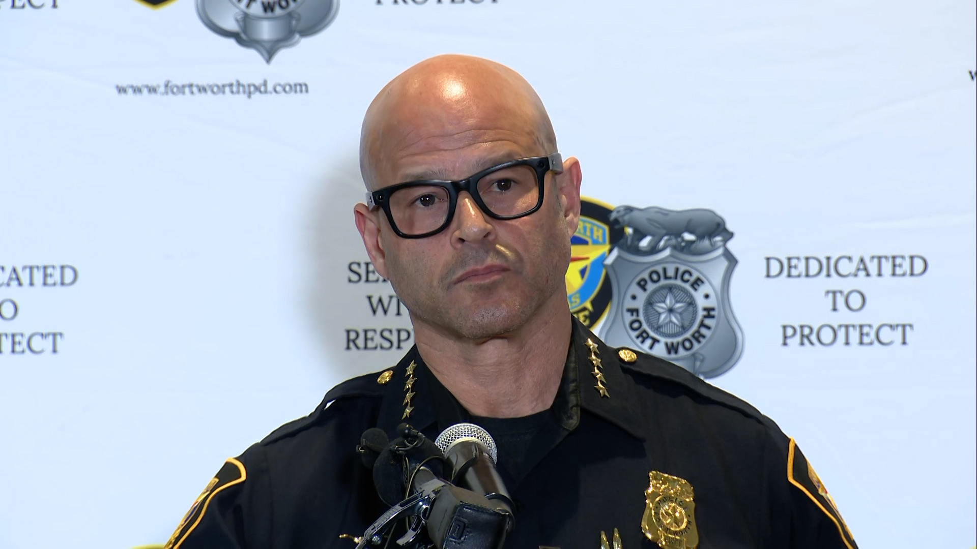 Full presser: Chief Eddie Garcia briefs the media about an officer ...